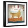 Golden Dog Canoe Co Right Facing-Ryan Fowler-Framed Art Print