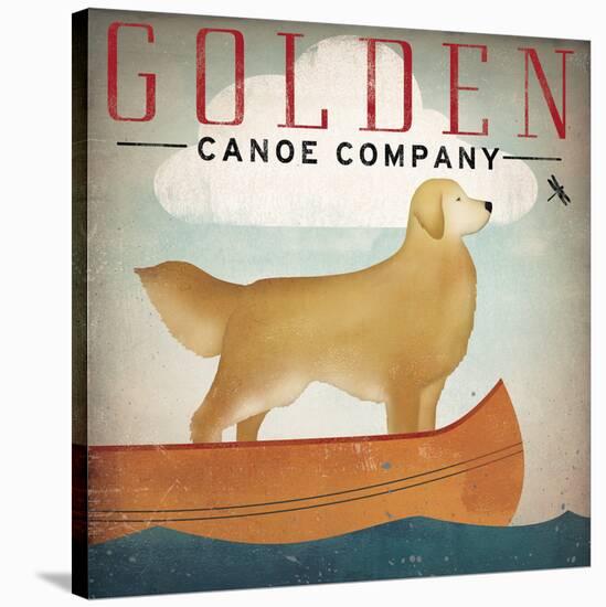 Golden Dog Canoe Co Right Facing-Ryan Fowler-Stretched Canvas