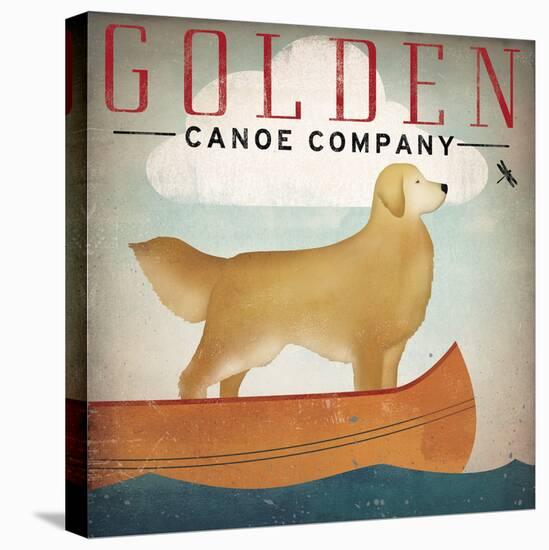 Golden Dog Canoe Co Right Facing-Ryan Fowler-Stretched Canvas