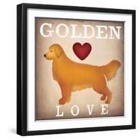 Golden Dog Love I-Ryan Fowler-Framed Art Print