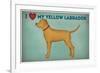 Golden Dog Love I-Ryan Fowler-Framed Art Print