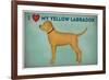 Golden Dog Love I-Ryan Fowler-Framed Art Print