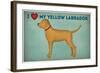 Golden Dog Love I-Ryan Fowler-Framed Art Print