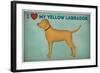 Golden Dog Love I-Ryan Fowler-Framed Art Print