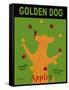 Golden Dog-Ken Bailey-Framed Stretched Canvas