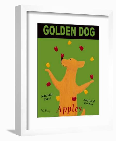 Golden Dog-Ken Bailey-Framed Giclee Print