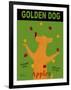 Golden Dog-Ken Bailey-Framed Giclee Print