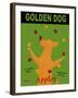 Golden Dog-Ken Bailey-Framed Giclee Print