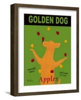 Golden Dog-Ken Bailey-Framed Giclee Print