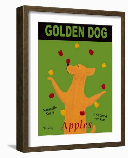 Golden Dog-Ken Bailey-Framed Giclee Print