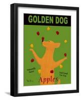 Golden Dog-Ken Bailey-Framed Giclee Print