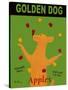 Golden Dog-Ken Bailey-Stretched Canvas