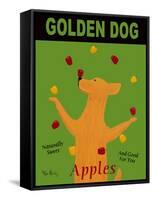 Golden Dog-Ken Bailey-Framed Stretched Canvas
