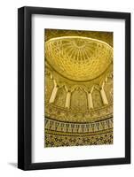 Golden dome inside the magnificent Grand Mosque, Kuwait City, Kuwait, Middle East-Michael Runkel-Framed Photographic Print