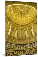 Golden dome inside the magnificent Grand Mosque, Kuwait City, Kuwait, Middle East-Michael Runkel-Mounted Photographic Print