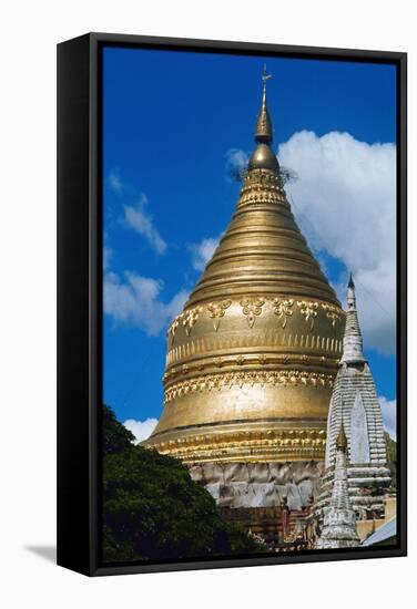 Golden Dome of the Ananda Temple-null-Framed Stretched Canvas