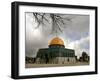 Golden Dome of the Rock Mosque inside Al Aqsa Mosque, Jerusalem, Israel-Muhammed Muheisen-Framed Photographic Print