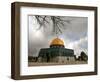 Golden Dome of the Rock Mosque inside Al Aqsa Mosque, Jerusalem, Israel-Muhammed Muheisen-Framed Photographic Print