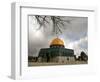 Golden Dome of the Rock Mosque inside Al Aqsa Mosque, Jerusalem, Israel-Muhammed Muheisen-Framed Photographic Print