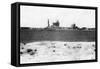 Golden Dome of the Samarra Mosque, Mesopotamia, 1918-null-Framed Stretched Canvas