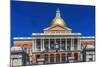 Golden Dome State House State Legislature Governor Office, Boston, Massachusetts.-William Perry-Mounted Photographic Print