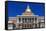 Golden Dome State House State Legislature Governor Office, Boston, Massachusetts.-William Perry-Framed Stretched Canvas