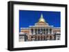 Golden Dome State House State Legislature Governor Office, Boston, Massachusetts.-William Perry-Framed Photographic Print