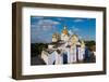 Golden Domes of St. Michael Monastery, Kiev, Ukraine, Europe-Bruno Morandi-Framed Photographic Print