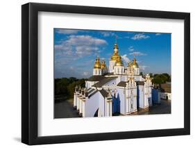 Golden Domes of St. Michael Monastery, Kiev, Ukraine, Europe-Bruno Morandi-Framed Photographic Print