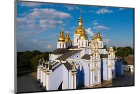 Golden Domes of St. Michael Monastery, Kiev, Ukraine, Europe-Bruno Morandi-Mounted Photographic Print