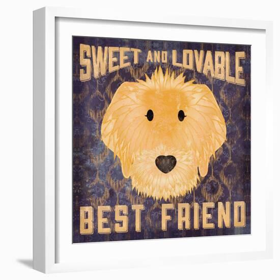 Golden Doodle-Ashley Sta Teresa-Framed Art Print