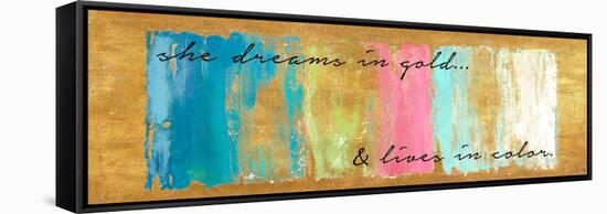 Golden Dreams-Patricia Pinto-Framed Stretched Canvas