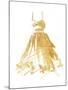 Golden Dress Three-OnRei-Mounted Art Print