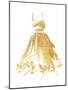 Golden Dress Three-OnRei-Mounted Art Print