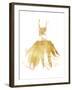 Golden Dress Two-OnRei-Framed Art Print