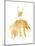 Golden Dress Two-OnRei-Mounted Art Print