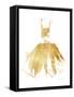 Golden Dress Two-OnRei-Framed Stretched Canvas