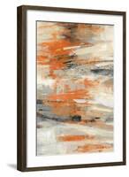 Golden Dust Crop Orange-Silvia Vassileva-Framed Art Print
