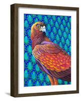 Golden eagle-Jane Tattersfield-Framed Giclee Print