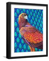 Golden eagle-Jane Tattersfield-Framed Giclee Print