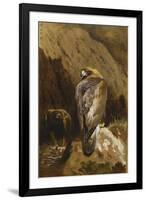 Golden Eagles at their Eyrie, 1900-Archibald Thorburn-Framed Giclee Print