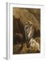 Golden Eagles at their Eyrie, 1900-Archibald Thorburn-Framed Giclee Print