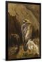 Golden Eagles at their Eyrie, 1900-Archibald Thorburn-Framed Giclee Print