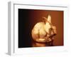 Golden Easter Bunny-Frithjof Hirdes-Framed Photographic Print