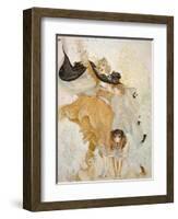 Golden Eyes with Uncle Sam-null-Framed Giclee Print