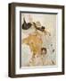 Golden Eyes with Uncle Sam-null-Framed Giclee Print