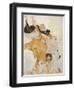 Golden Eyes with Uncle Sam-null-Framed Giclee Print