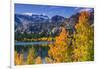 Golden Fall Aspen at June Lake, Inyo National Forest, Sierra Nevada Mountains, California, Usa-Russ Bishop-Framed Premium Photographic Print