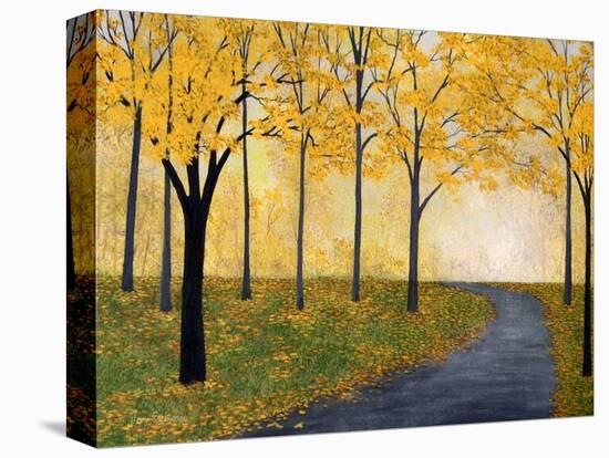 Golden Fall-Herb Dickinson-Stretched Canvas