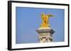 Golden Fame Statue On Pont Alexandre III - I-Cora Niele-Framed Giclee Print